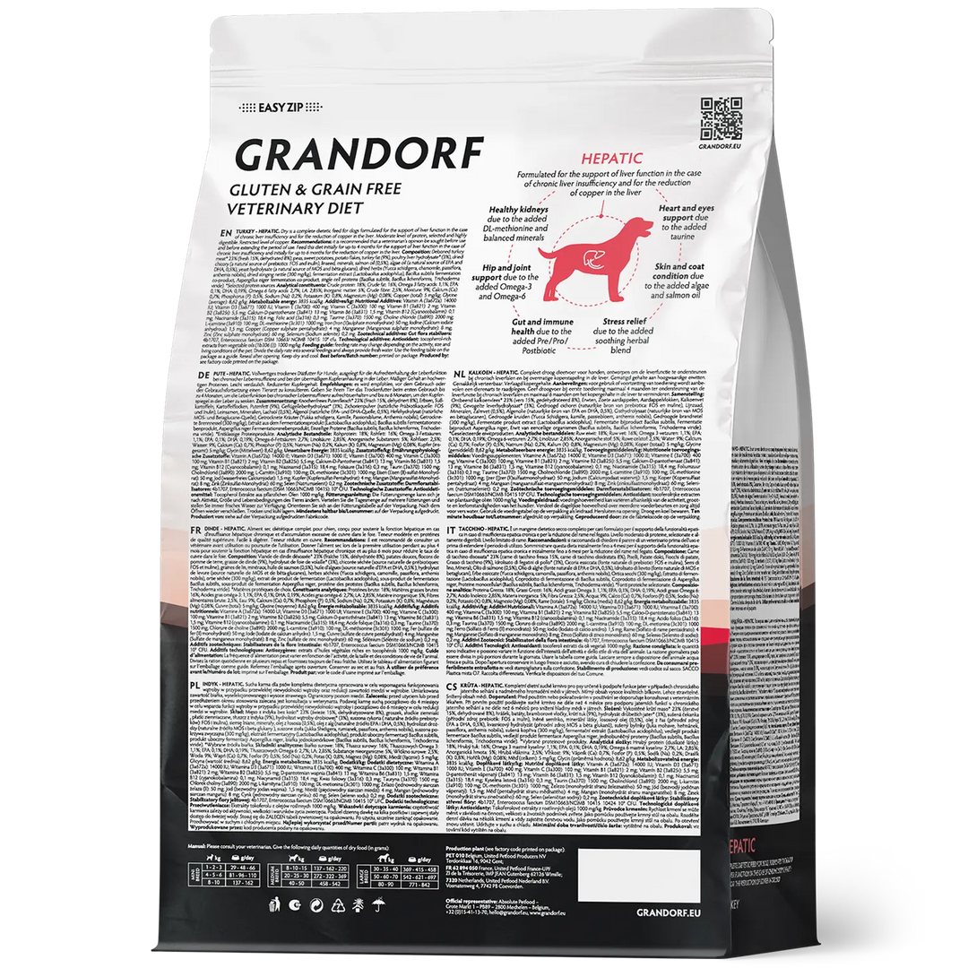 Grandorf Vet Turkey Hepatic 3kg, view 2
