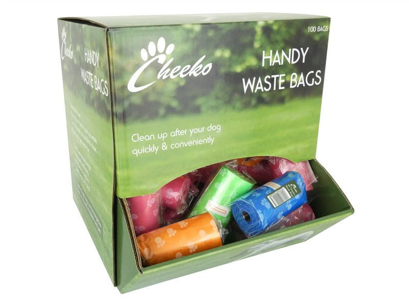 Cheeko Waste Bags Disp 20 Bag X 80 Rolls 