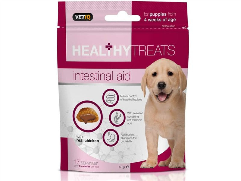 Vetiq Healthy Treats Intestinal Aid 50g Dog Treat 