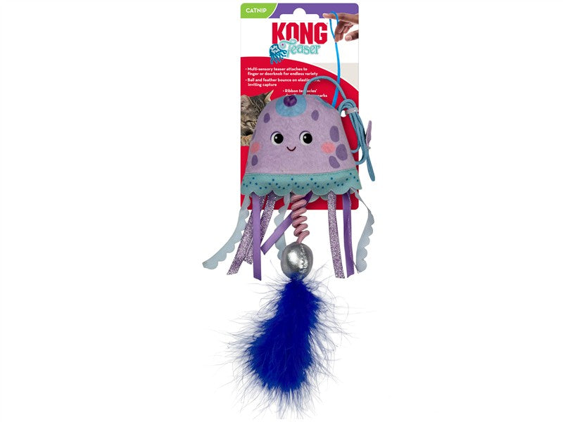 KONG Cat Teaser Jellyfish Assorted