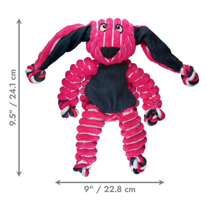 KONG Floppy Knots Bunny Small/Medium, dimensions