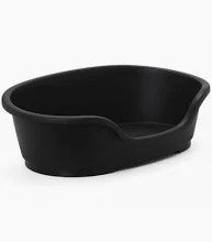 Moderna Plastic Domus Bed 107cm Black 