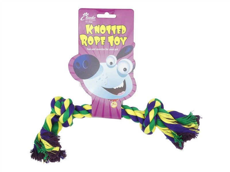 Cheeko Knotted Rope Medium 24cm (Dog) 