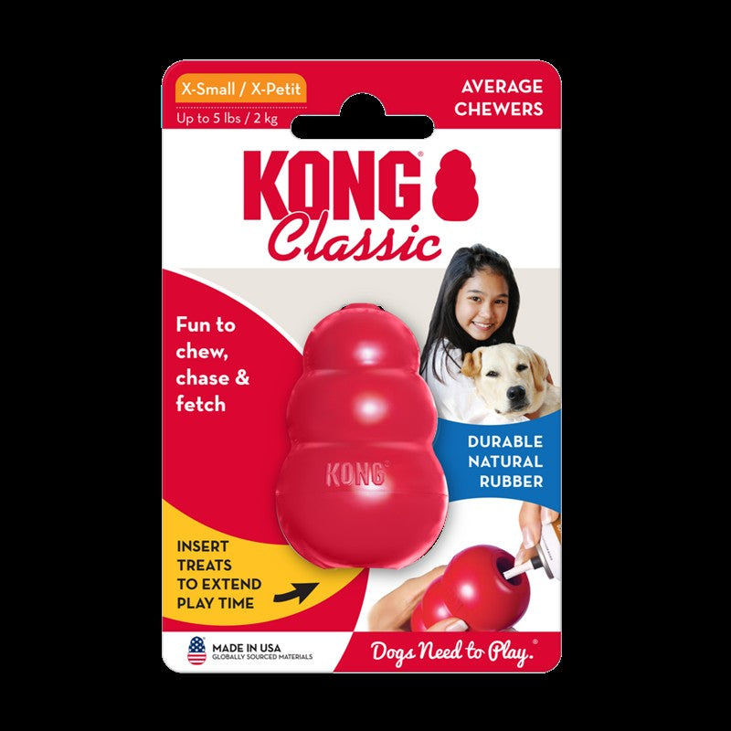 KONG Classic Toy Red - Medium (Dog) 