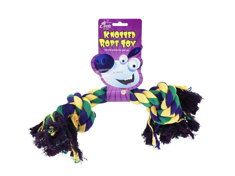 Cheeko Knotted Rope Jumbo 40cm (Dog) 
