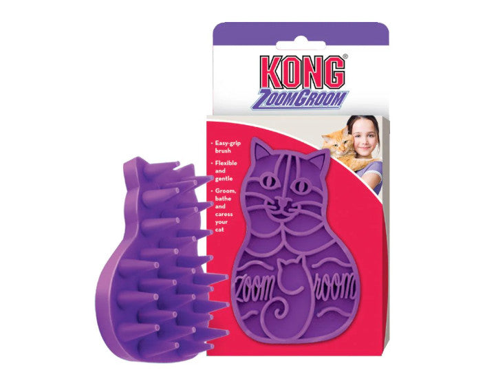 KONG Cat Zoom Groom Feline Contoured