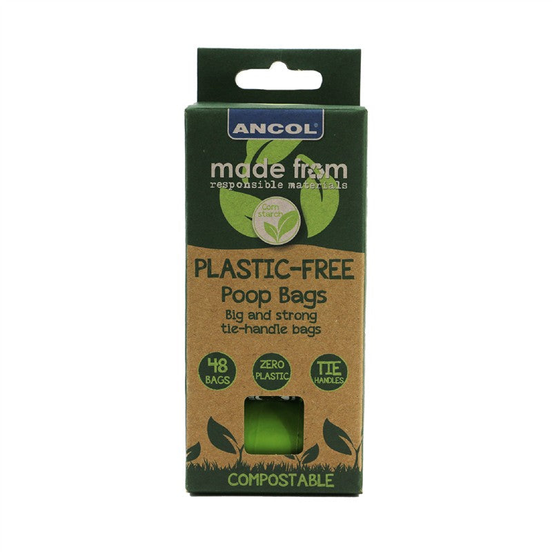 Ancol Paws for Earth Plastic Free Poo 48 Bags 