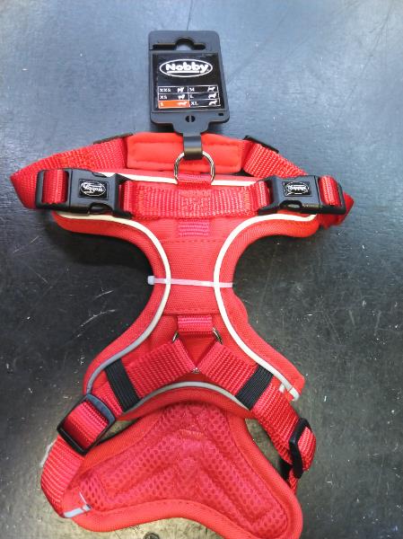Nobby Comfort Harness MAILO red S chest 23-35 cm waist 40-55 cm w 15 mm