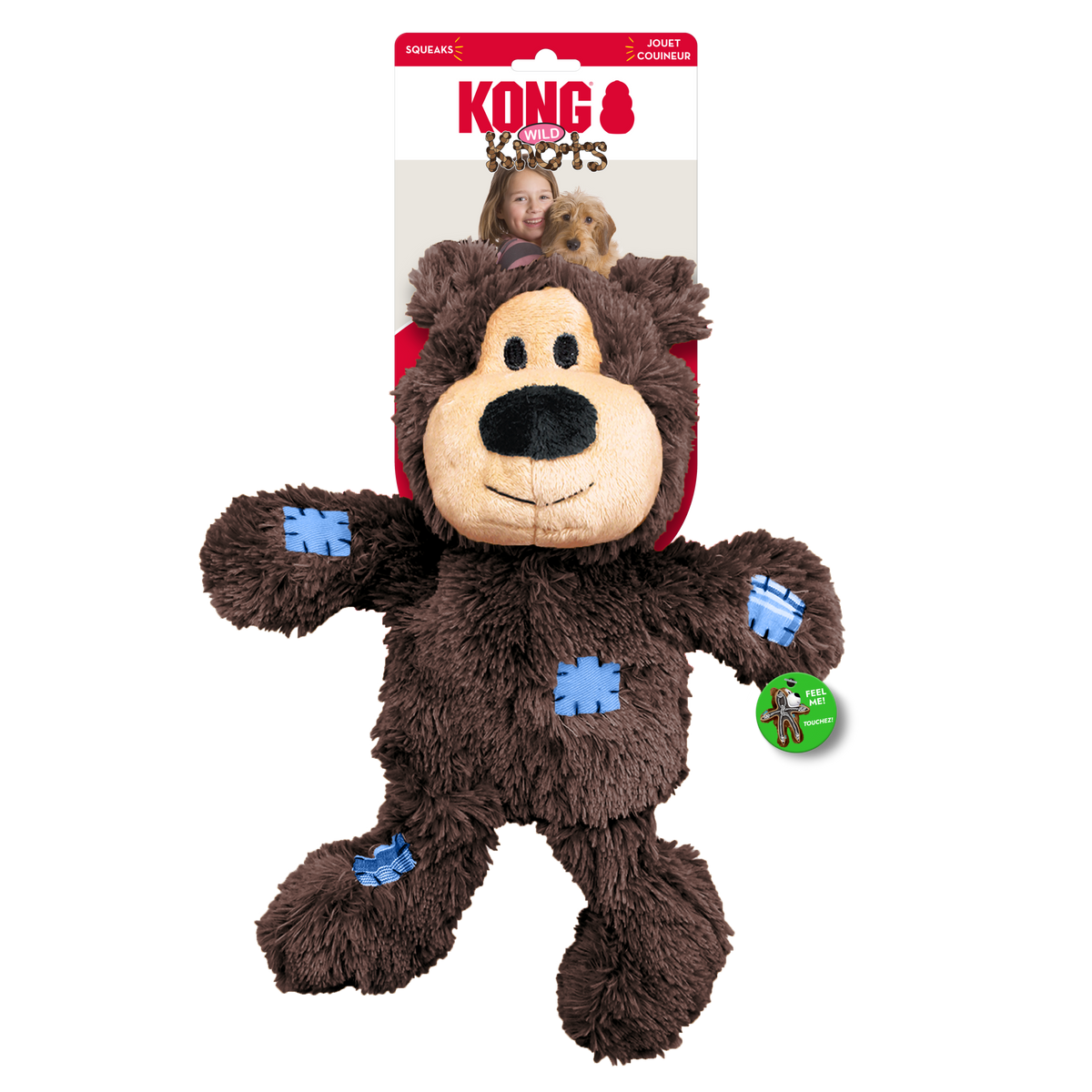KONG Wild Knots Bears X-Large, in packaging