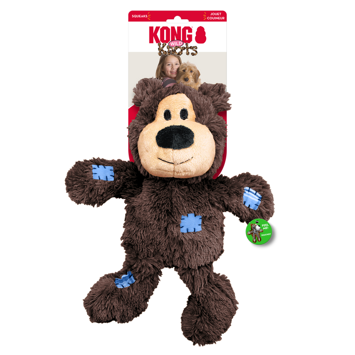 KONG Wild Knots Bears X-Large, in packaging