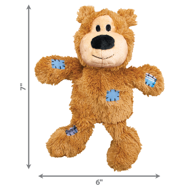 KONG Wild Knots Bear S/M, dimensions
