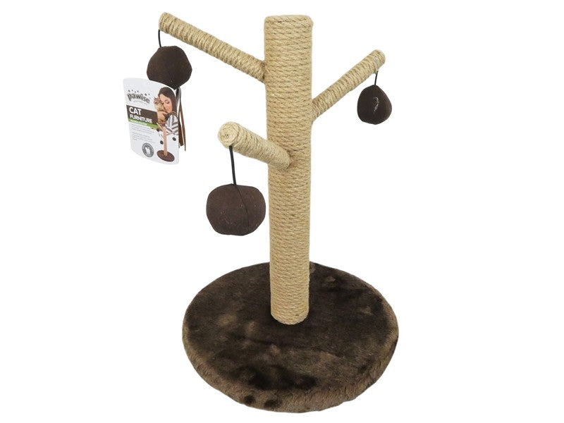 Pawise Bendyarm Cat Scratching Post 30X30X44CM