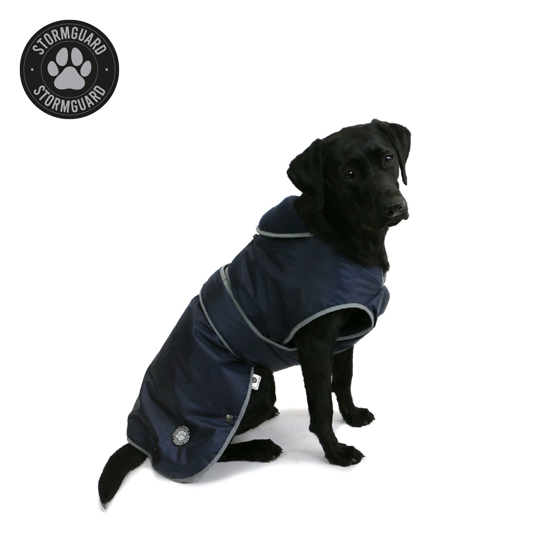 Ancol Stormguard Coat Navy Large