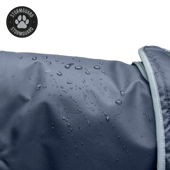 Ancol Stormguard Coat Navy X-Small, view 2