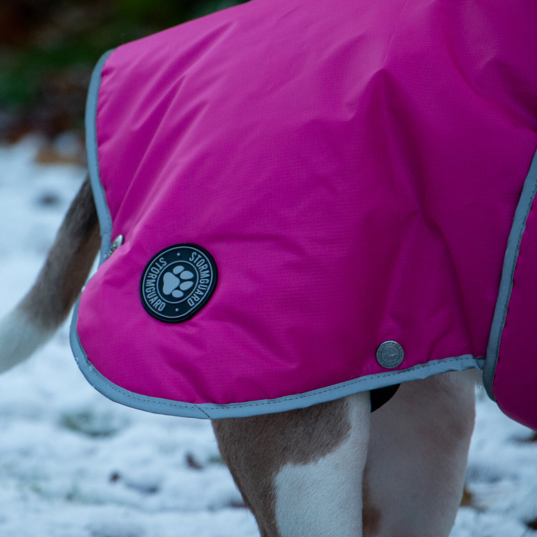 Ancol Stormguard Coat Pink Large, view 4