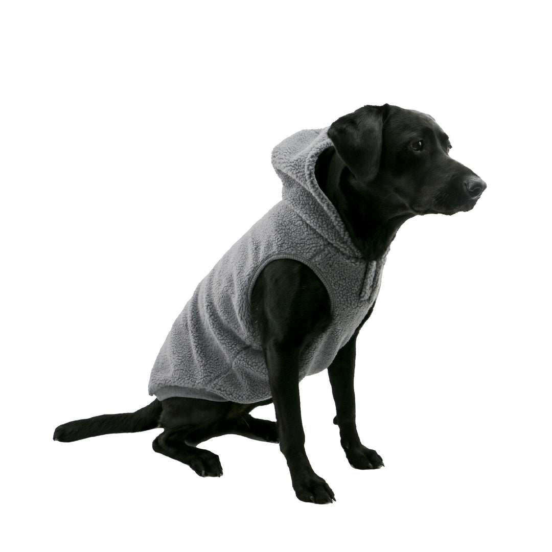Ancol Teddy sherpa fleece dog coat, medium