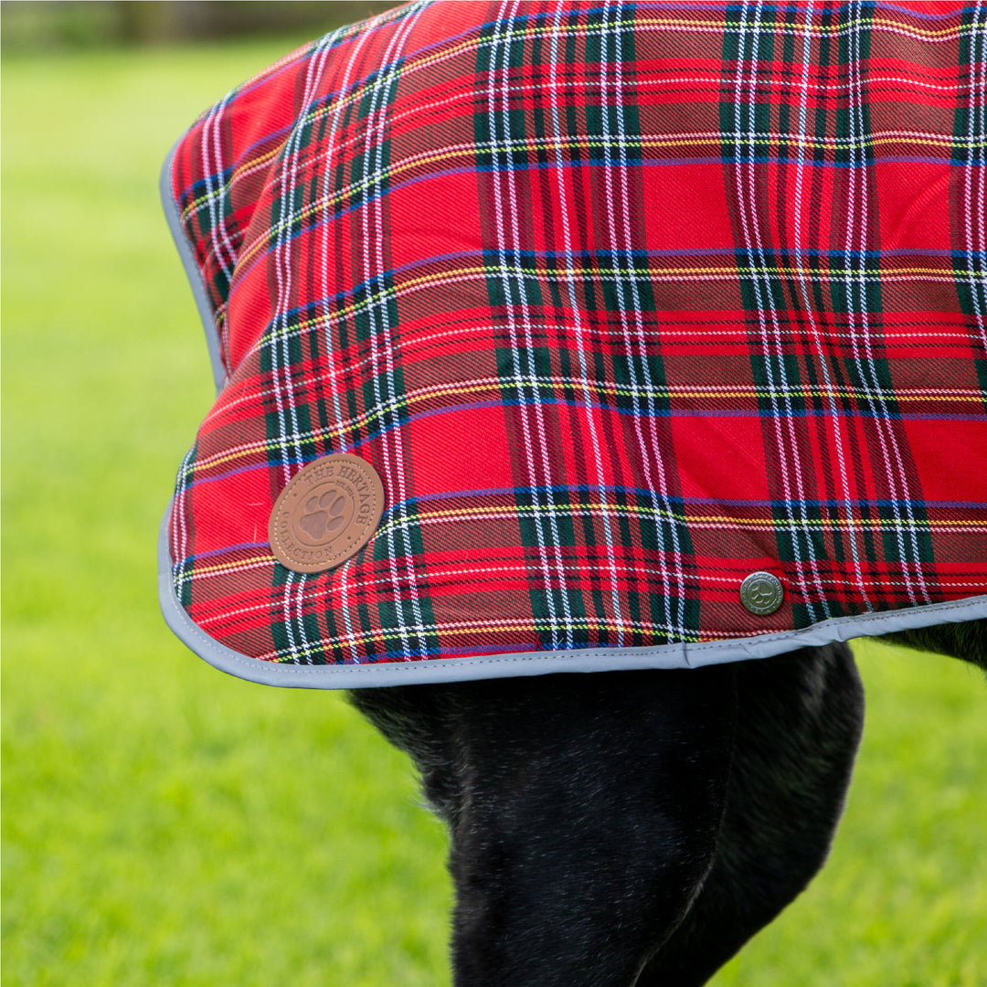 Ancol Heritage Red Tartan Coat Small/Medium, view 3
