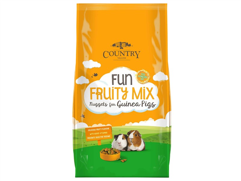 Burgess Fun Fruit Mix G.PIG Nugget 1.5kg Guinea Pig Treat 