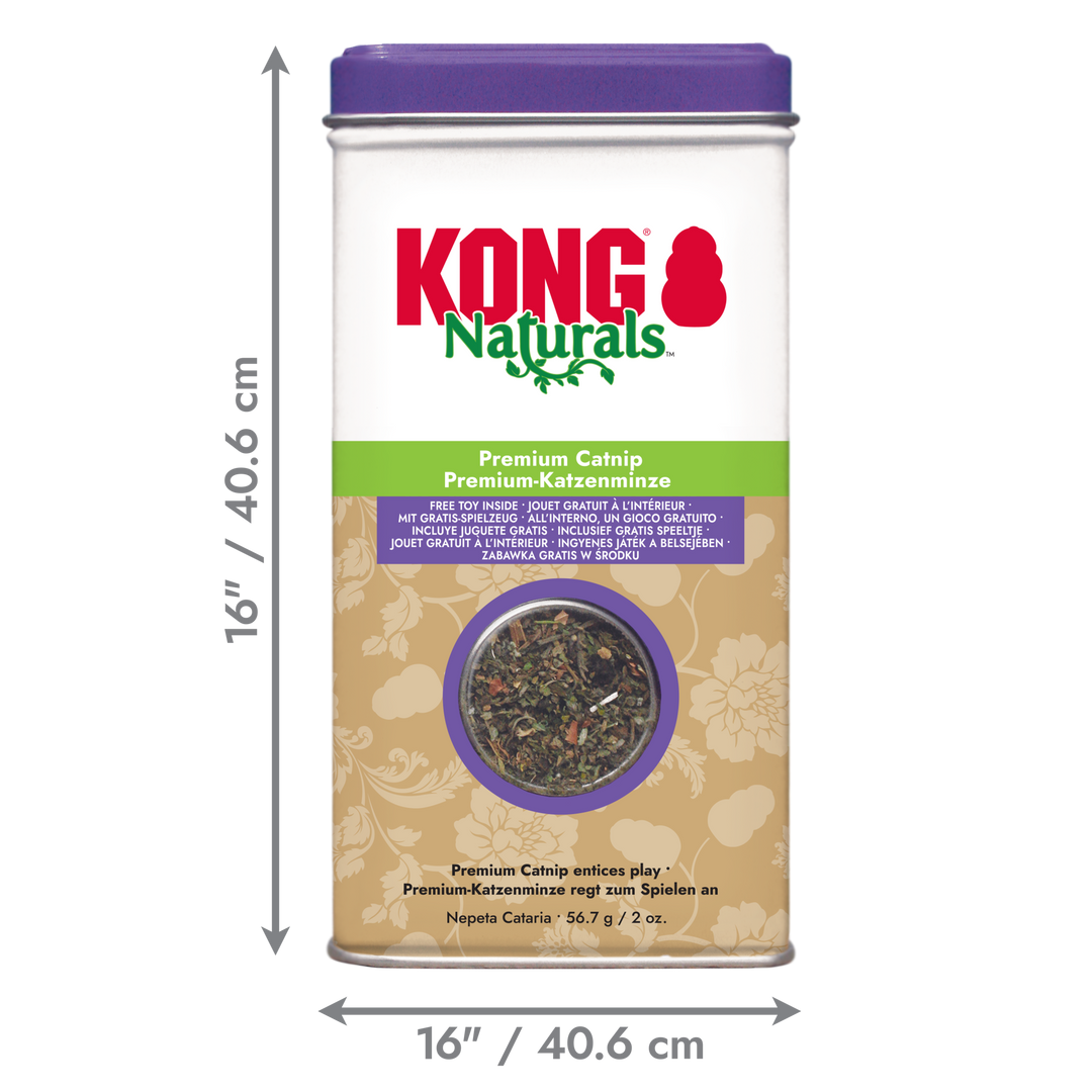 KONG Catnip Premium 2OZ, dimensions
