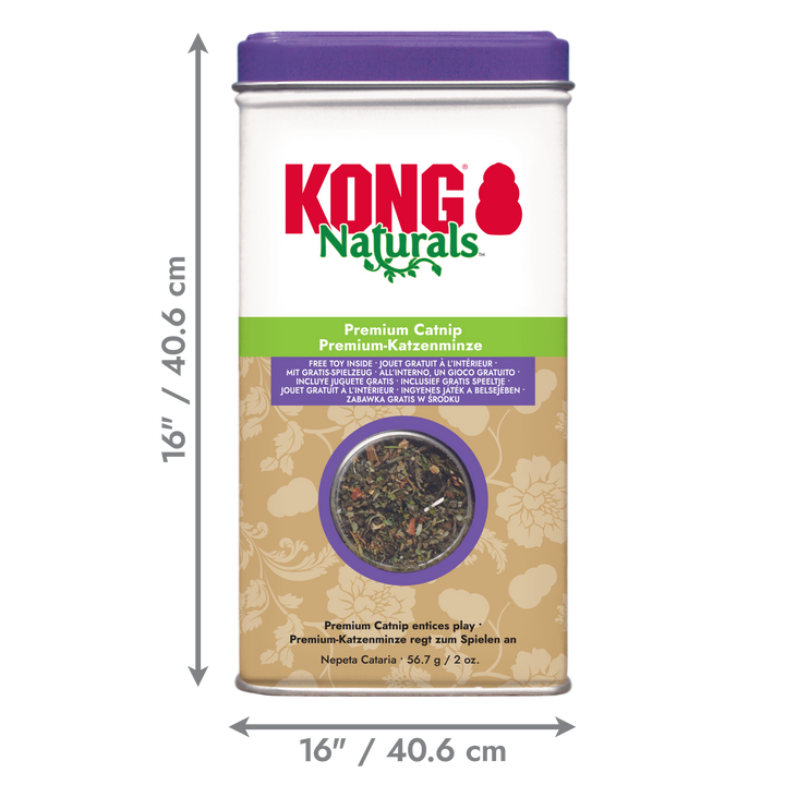 KONG Catnip Premium 2OZ, dimensions