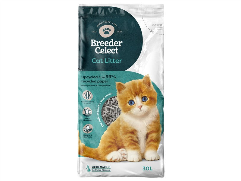 Fibrecycle Breeder Choice Cat Litter 30LT