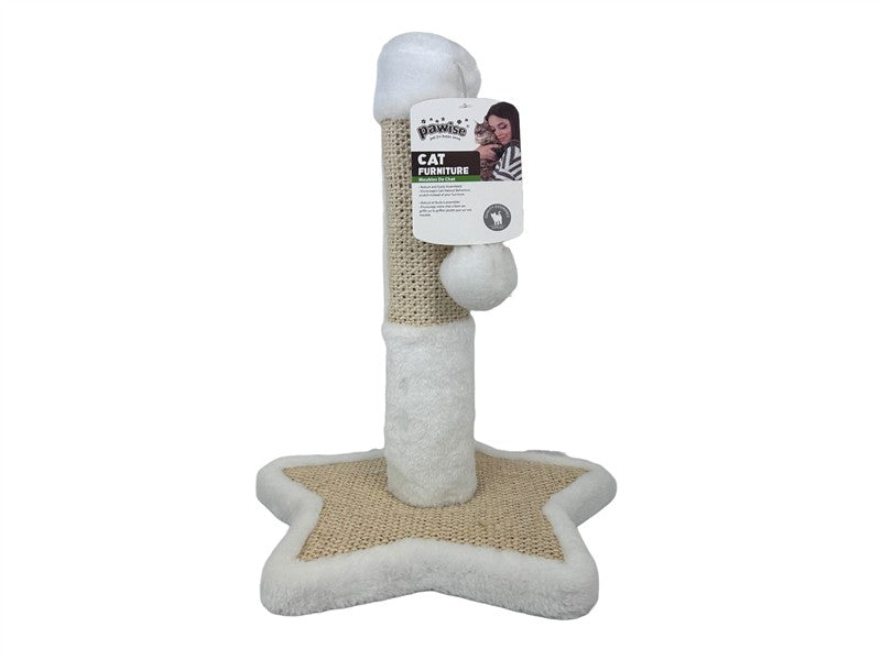 Pawise Kitten Scratcher Star &amp; Ball 36cm
