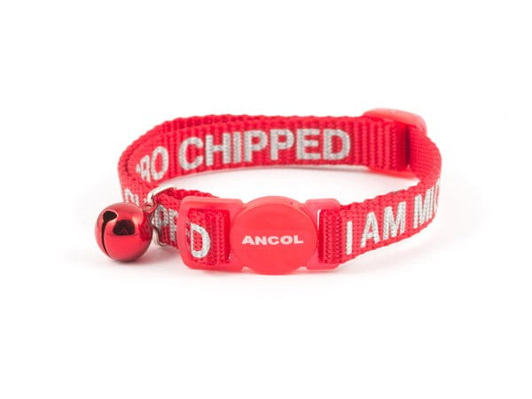 Ancol I Am Micro Chipped Safety Cat Collar