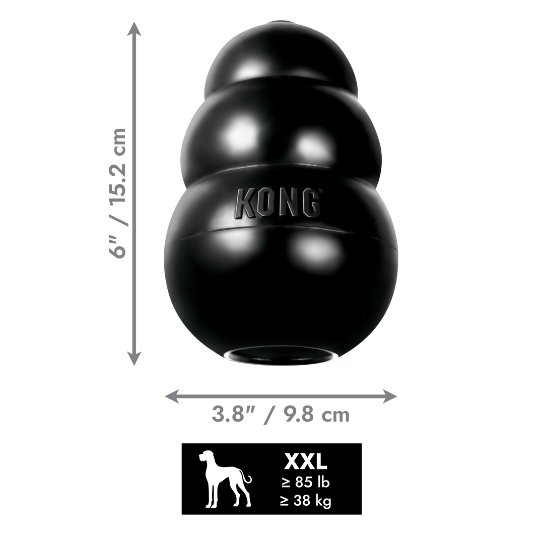 KONG Extreme Toy Black XX-Large, dimensions