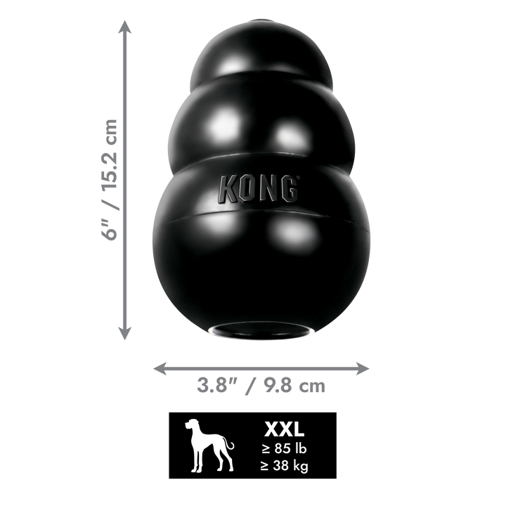 KONG Extreme Toy Black XX-Large, dimensions