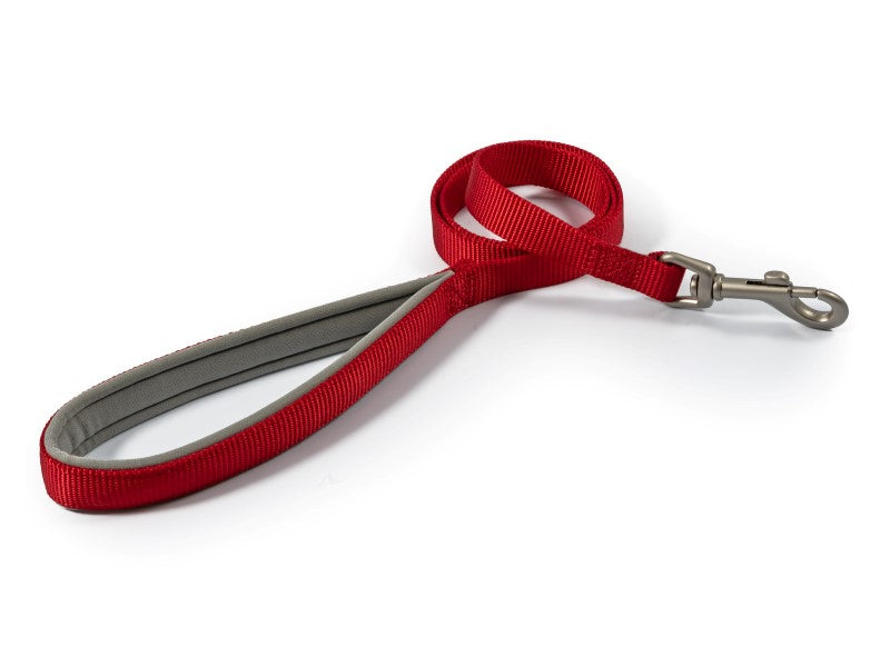 Ancol Viva Air Cushion Nylon Lead Red 12MMX1M 