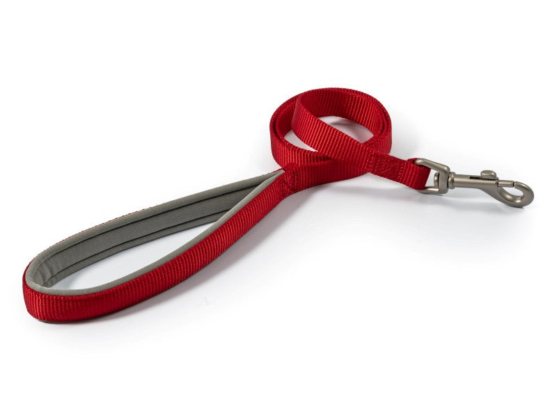 Ancol Viva Air Cushion Nylon Lead Red 19MMX1M 