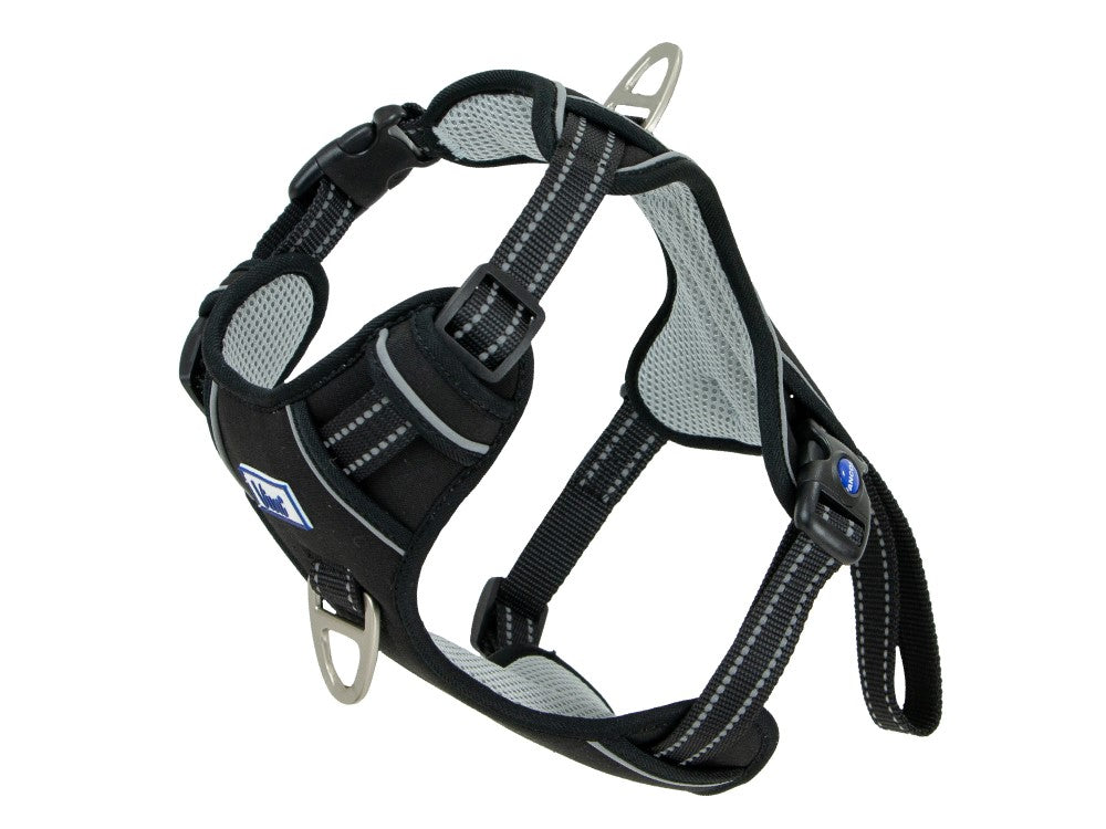 Ancol Viva Exercise &amp; Travel Harness Black Medium (Dog) 