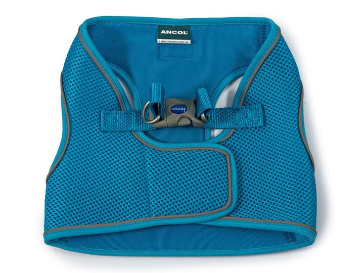 Ancol Viva Step in Mesh Dog Harness Blue Medium 