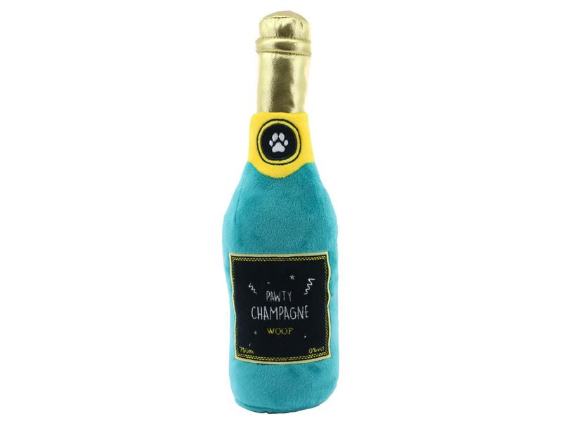 Ancol Pawty Time Champagne Plush Toy (Dog) 
