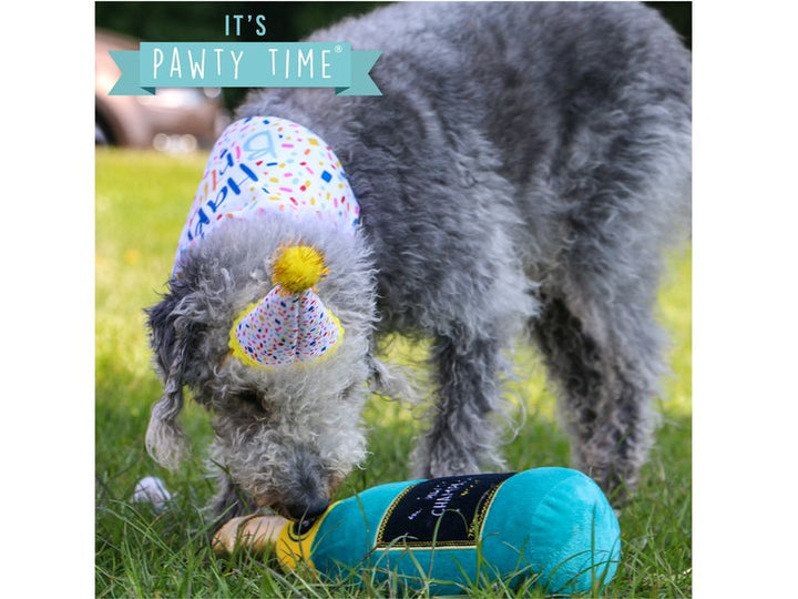 Ancol Pawty Time Champagne Plush Toy (Dog) 