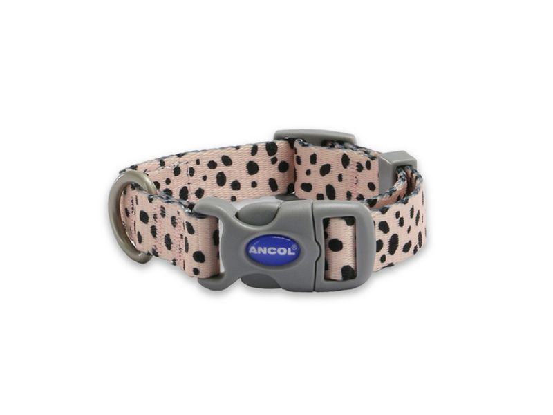Ancol Soho Dalmatian Nylon Adjustable Collar Size 1-2
