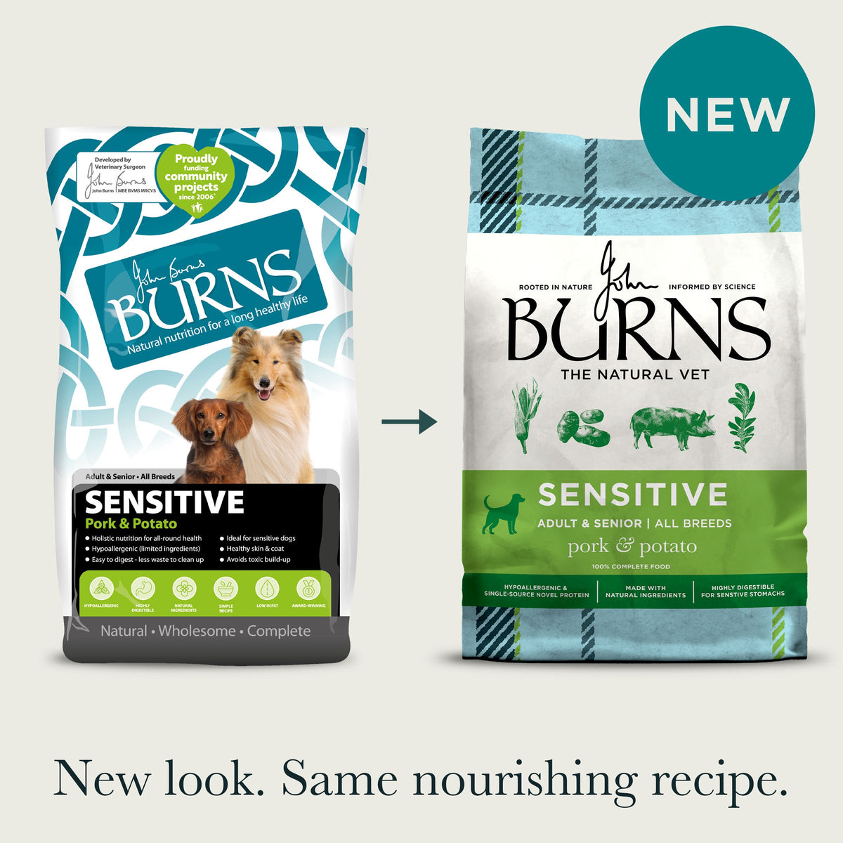 Burns Adult Sensitive Pork and Potato, view 2