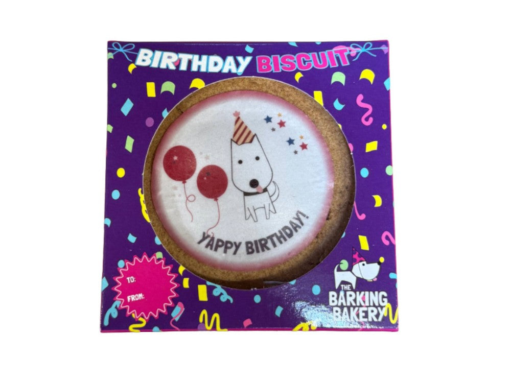 Barking Bakery Birthday Edible Disc (Dog)