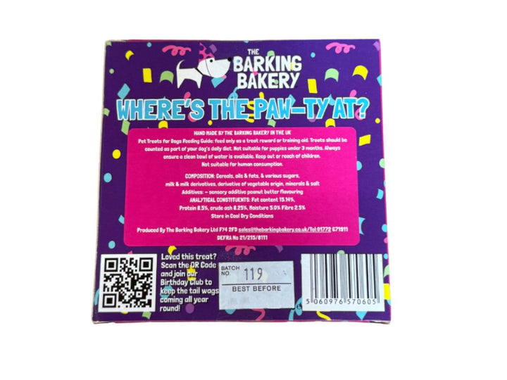 Barking Bakery Birthday Edible Disc (Dog)