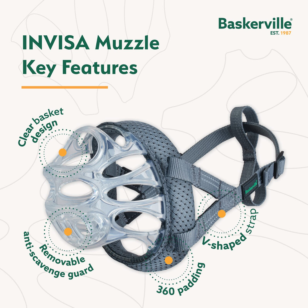 Company of Animals Baskerville Invisa Muzzle Size 4, view 3