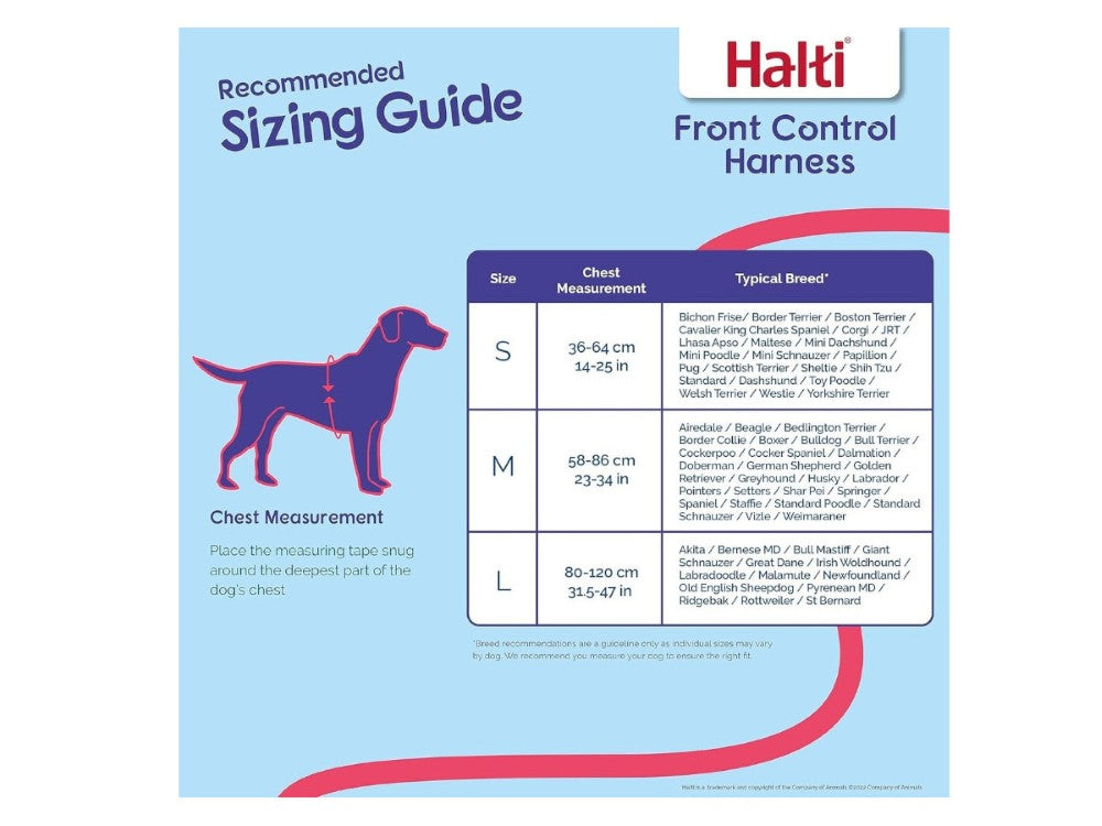 Halti Front Control Harness Lrg