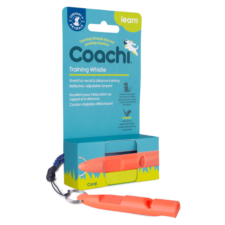Company of Animals Coachi Training Whistle Coral, view 3