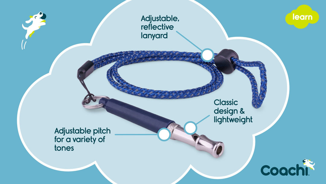 Company of Animals Coachi Professional Whistle Navy, view 4