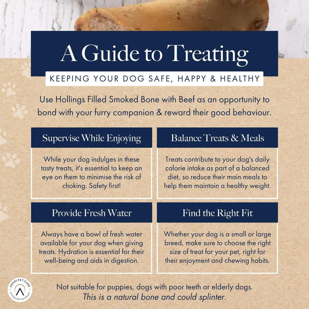 Hollings Smoked Beef Filled Bone Dog Treat, view 5