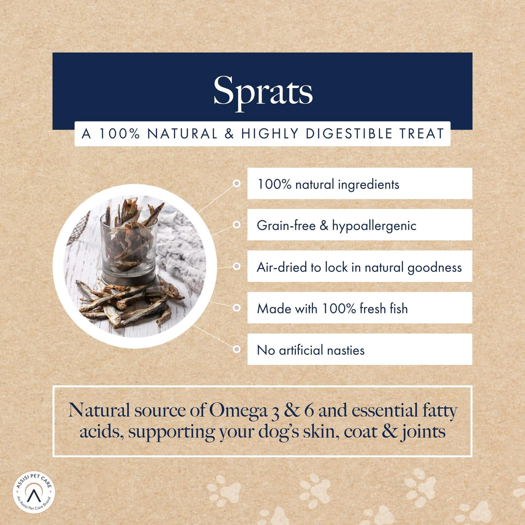 Hollings Sprats 100g, view 3