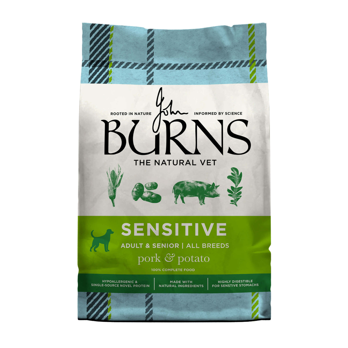 Burns Adult Sensitive Pork and Potato