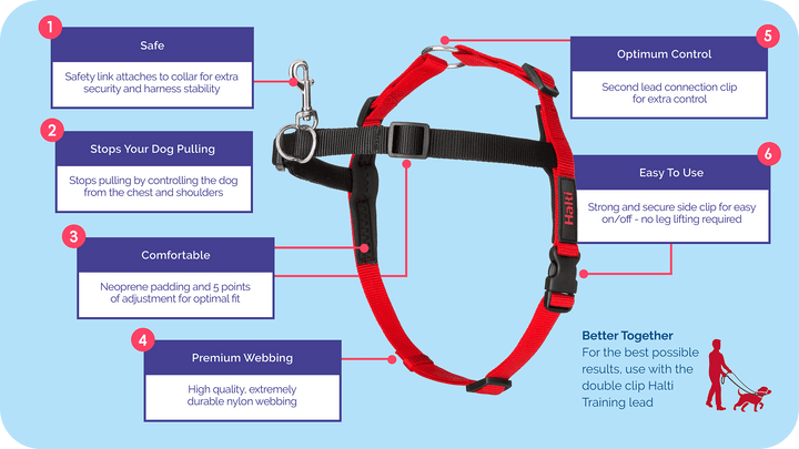 Halti Front Control Harness Lrg, view 2