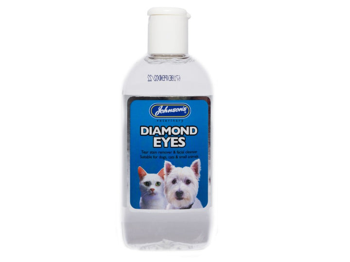 Johnsons Vet Diamond Eyes 125ml (TEARSTAIN/CLEANS) (Dog)