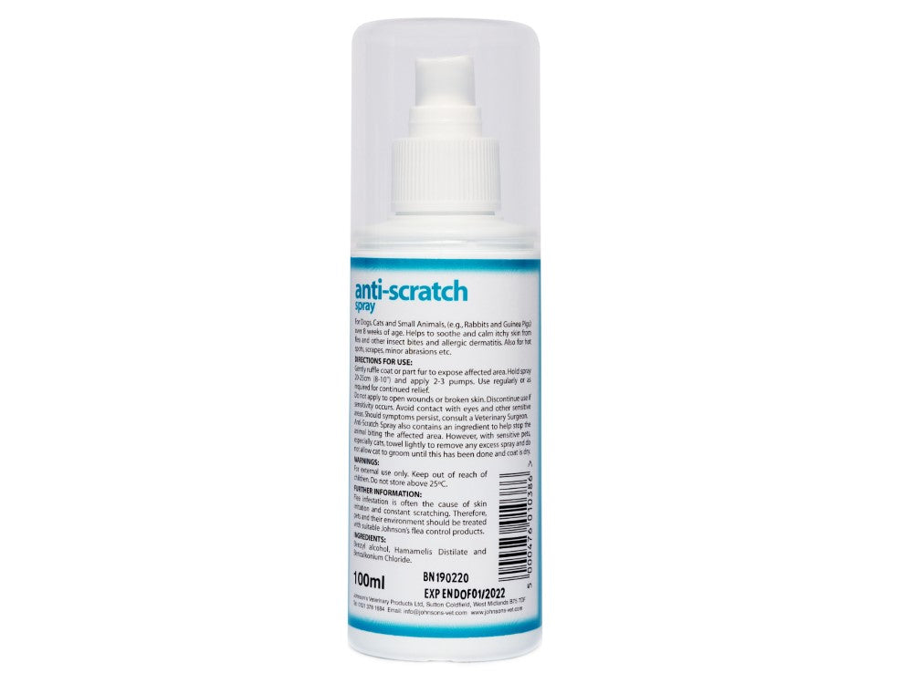 Johnsons Vet Anti-Scratch SPRAY100ML (Dog)