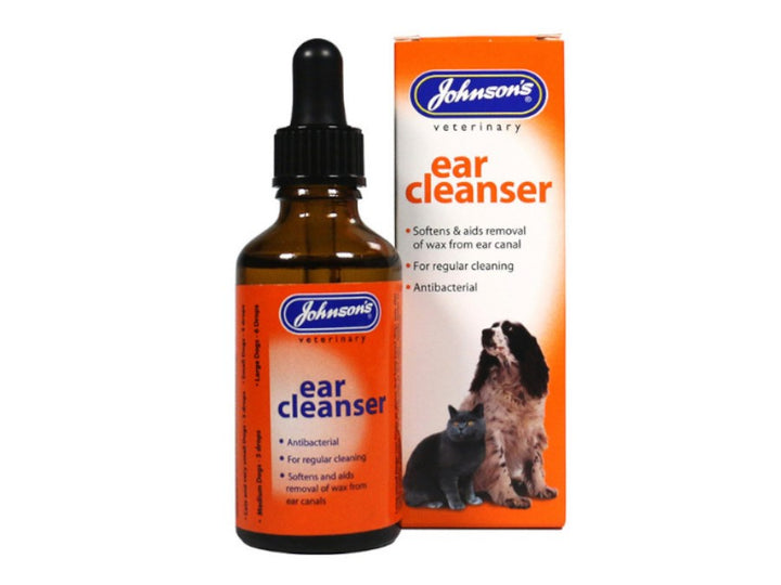 Johnsons Vet Ear Cleanser 50ml (Dog)